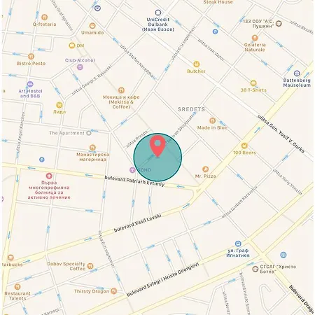 Top Center Modern App Next To Seven Saints Church * Sofia